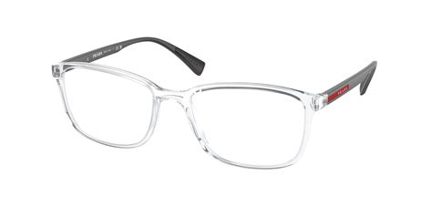 prada 2az101|Prada Linea Rossa Lifestyle PS 04IV 2AZ1O1 Transparent Plastic .